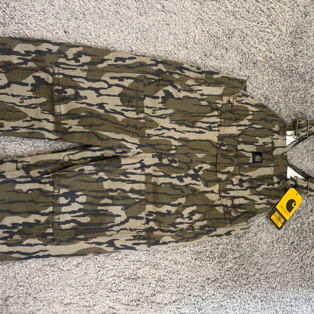 Carhartt Camouflage Bib Overalls